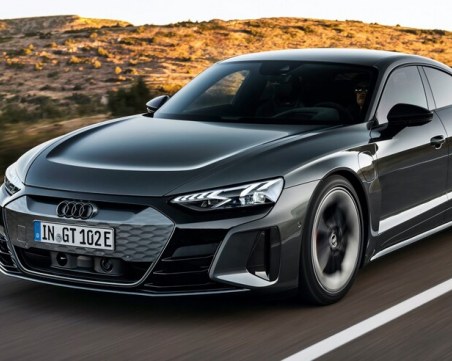 Audi представи впечатляващия е-trоn GT