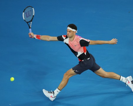 Григор Димитров ще играе утре третия си мач на Аустрелиън оупън