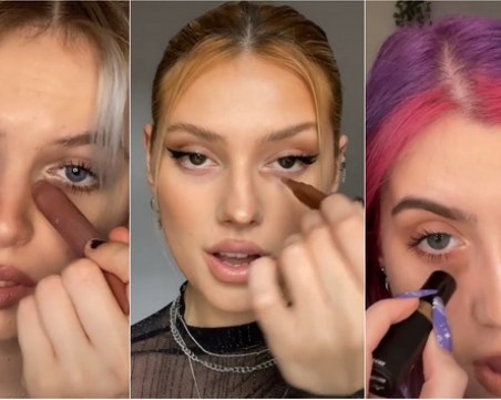 Нов тренд в ТикТок са тъмните кръгове под очите - момичетата дори си ги рисуват