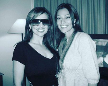 Двете вечни 10 години по-рано: Глория и Цеца Ражнатович в черно-бял кадър