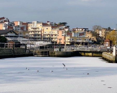 Темза замръзна за пръв път от 60 г. заради Звяра от Изток