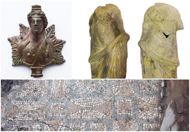 Безценна апликация с бог Дионис и теракотена Венера откриха археолозите в Пловдив