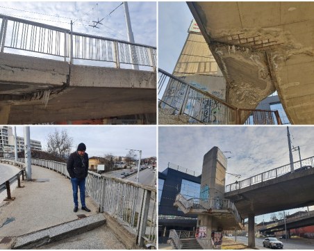 След спешна проверка на Община Пловдив: Няма пукнатина на Бетонния мост