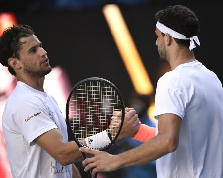 Тийм: Григор Димитров заслужава титла от Големия шлем