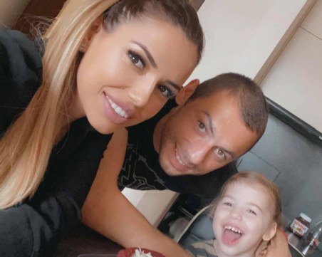 Доскорошният капитан на Ботев и неговата любима отбелязаха 10 години съвместен живот