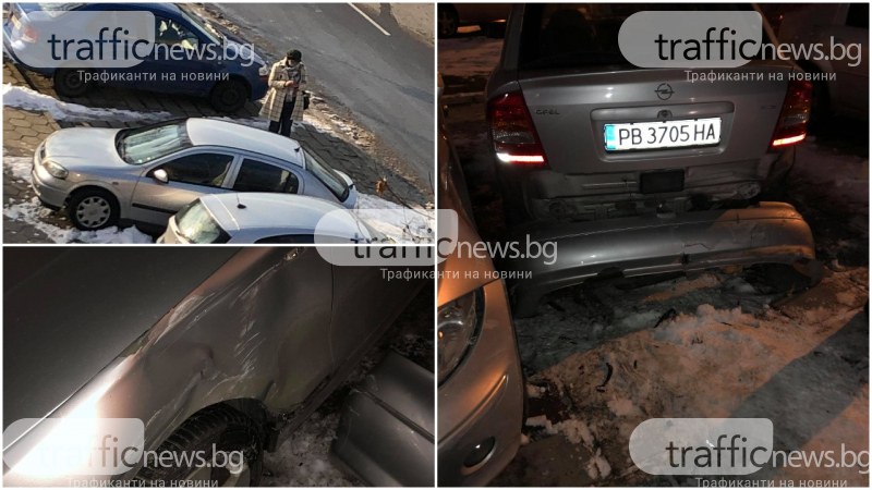 18-годишен шофьор помете три коли в Тракия и избяга
