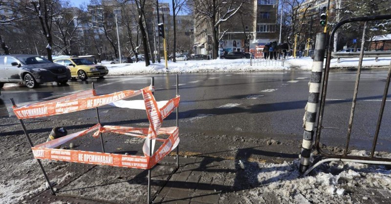 След смъртоносния инцидент: Още ток тече по улиците на София