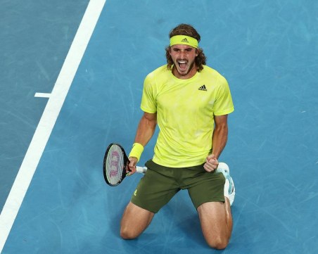 Сензацията е факт! Циципас обърна Надал от 0:2 в епичен четвъртфинал на Аустрелиън оупън