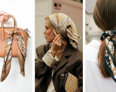 Копринени шалове: Модните аксесоари, които обявяват пролетта и как да ги носите