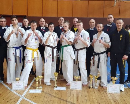 Два златни медала за пловдивчани на национално първенство по карате Шинкиокушин