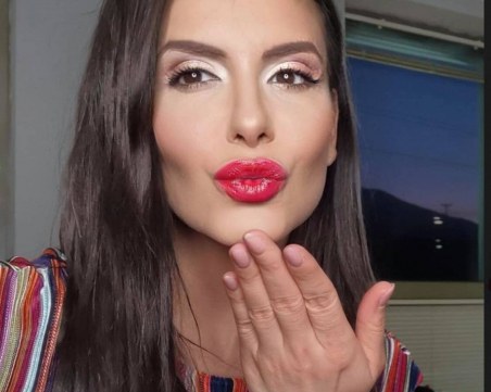 Анелия пусна първи снимки като брюнетка