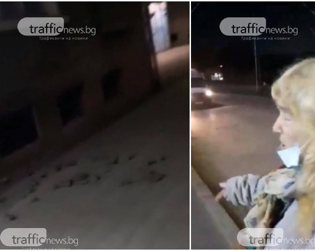 Внимавайте! Дъжд от тухли се сипе на оживена улица в Кючука