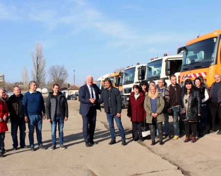 Зико с висока оценка за работата на почистващите екипи в Пловдив