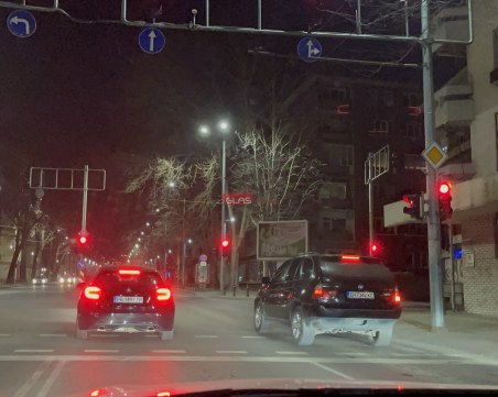 Двама си организираха гонка в центъра на Пловдив