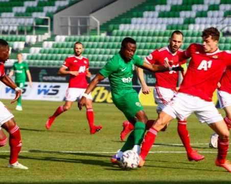Лудогорец победи ЦСКА с 1:0