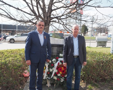 Димитър Иванов почете 142 г. от рождението на Александър Стамболийски