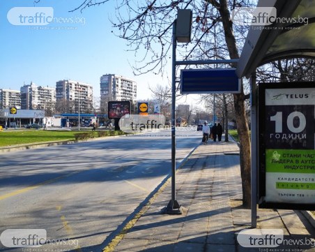 Част от таблата на спирките в Пловдив отново извън строя