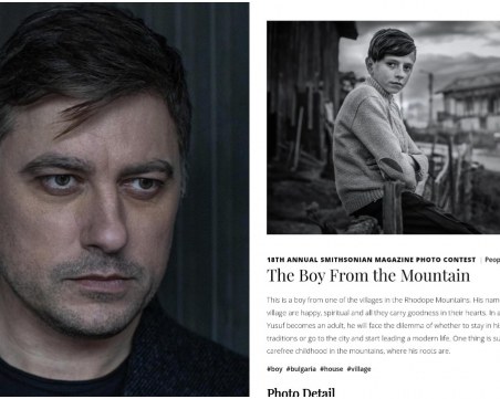 Владо Карамазов жъне световни успехи! Влезе в топ 10 на конкурс за фотографи