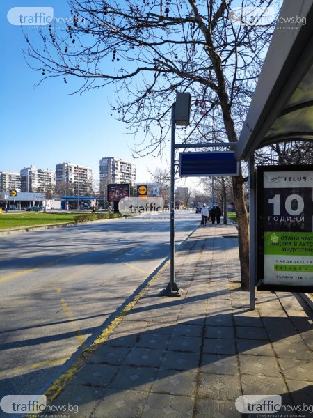 Част от таблата на спирките в Пловдив отново извън строя