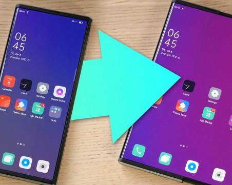 Първият разтегателен телефон вече е факт!