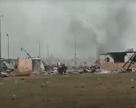 20 убити при експлозии след небрежно боравене с динамит във военната база в Гвинея