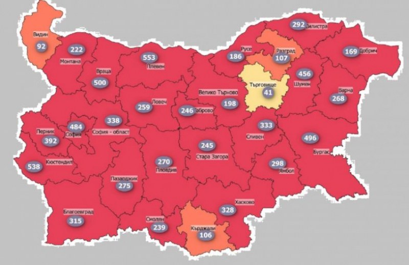 Вижте всички нови мерки срещу COVID-19 по области в страната