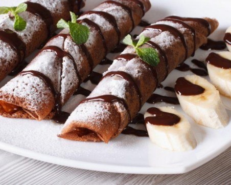 Бърза и лесна рецепта за шоколадови палачинки