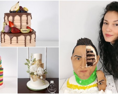 Топ сладкарка: Цветно измазаните торти без захарно покритие са хита на сезона