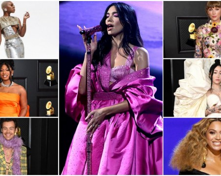 Грами 2021: Най-обсъжданите тоалети на червения килим