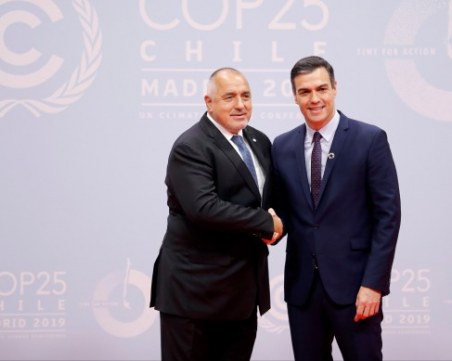 Борисов разговаря с испанския премиер за разбита контрабанда