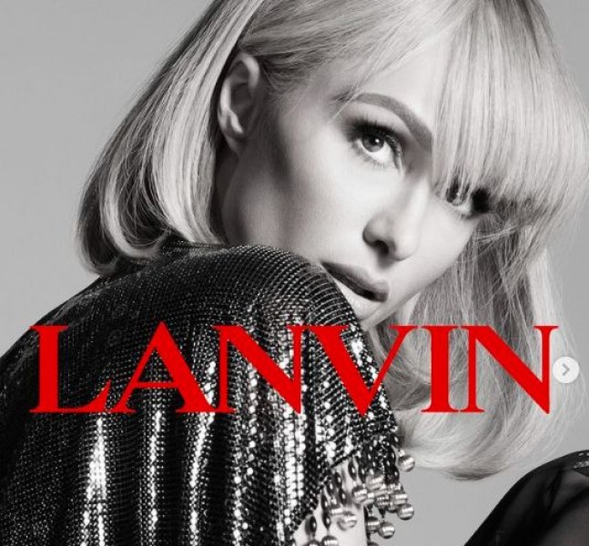 Парис Хилтън - елегантна и модерна в новата кампания на Lanvin
