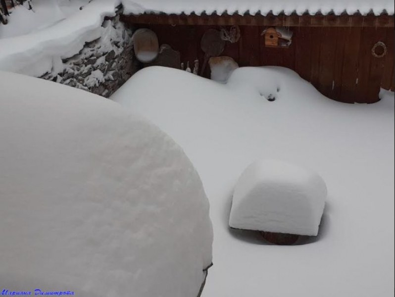 80 см нов сняг във високите села от община 