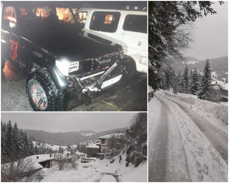 Екшън! Виладжия надупчи с пушка офроуд джип край Ситово