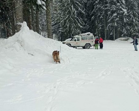 Временно преустановиха издирването на изчезналия сноубордист в Рила