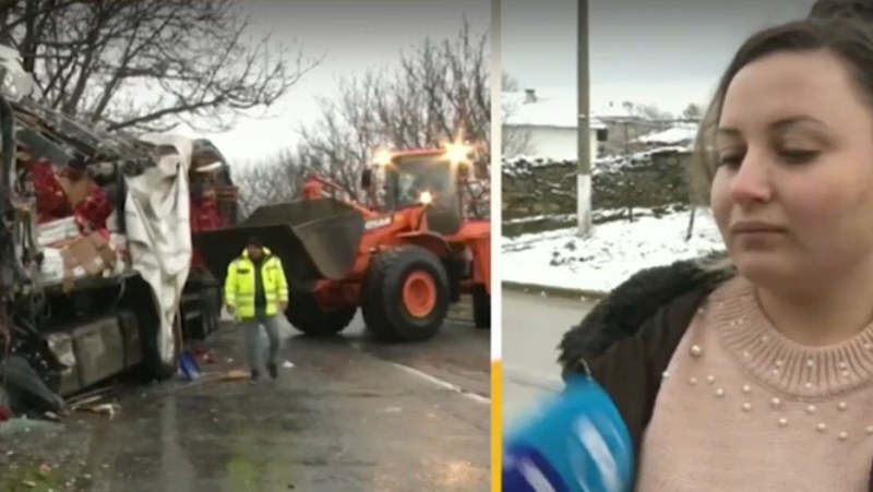 20-годишна жена с  две фрактури спаси двама пътници от катастрофиралия автобус