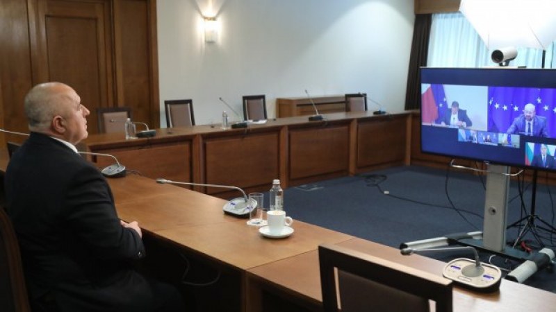 Борисов на онлайн среща с евролидери и Байдън