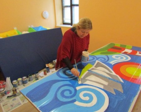 Починалата родилка в Бургас е известна художничка