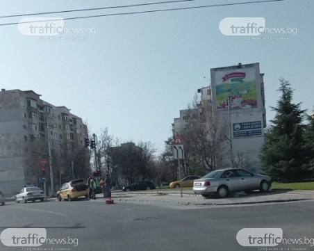 Лека катастрофа на Цариградско шосе в Пловдив