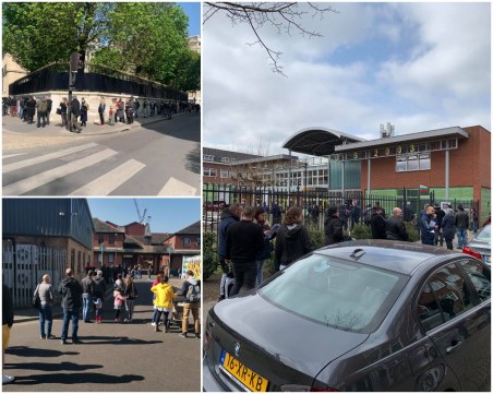 Ще обърнат ли българите зад граница прогнозите на социолозите? Невиждани опашки от нашенци пред урните