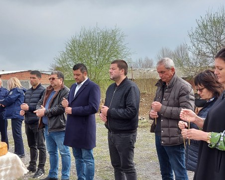 В Ягодово правят фитнес на открито, кметът Павел Михайлов постави началото на строителството