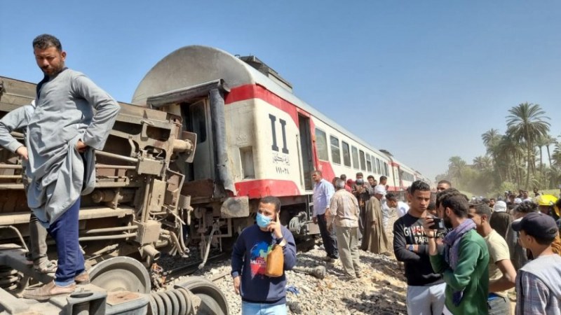 Разкриха причината за влаковата катастрофа, при която загинаха 19 души в Египет