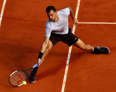 Григор Димитров стартира сезона на клей днес срещу немец