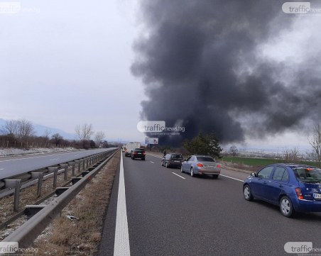Продължава ремонтът на АМ Тракия, ограничават движението в посока София