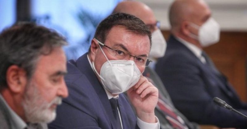 Извънреден брифинг на министъра на здравеопазването Костадин Ангелов