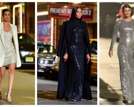 Бела Хадид, Наоми Кембъл, Хелена Кристенсен: Модната елитна разходка на Бродуей за Майкъл Корс