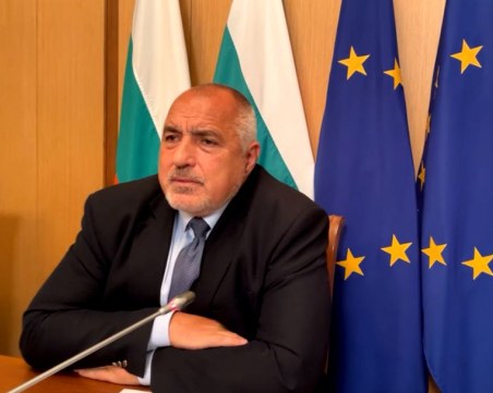 Борисов: Предлагаме Даниел Митов за премиер от ГЕРБ, Цвета Караянчева за шеф на парламента