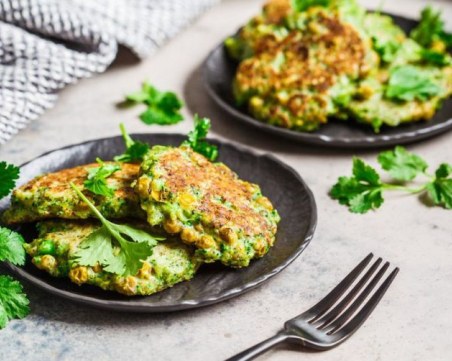 Рецепта за кюфтета с грах, царевица и сирене