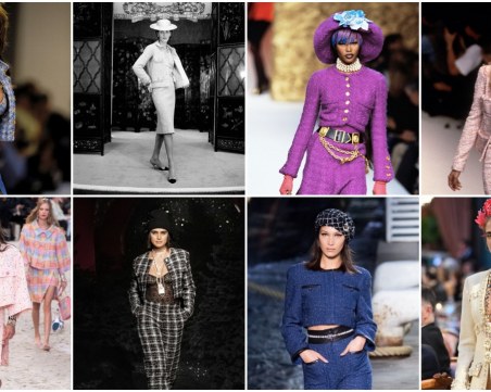 Как се е променил блейзърът от туид на Chanel през годините?