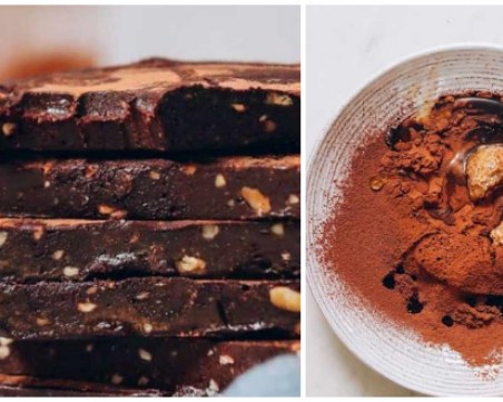 Постни, вкусни и здравословни сладки плочки само от 4 съставки