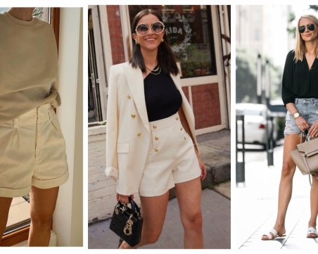 Тренд: Шорти през пролетта и как да ги носите?